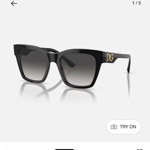 Dolce and Gabbana Black Sunglasses